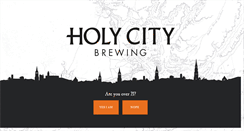 Desktop Screenshot of holycitybrewing.com